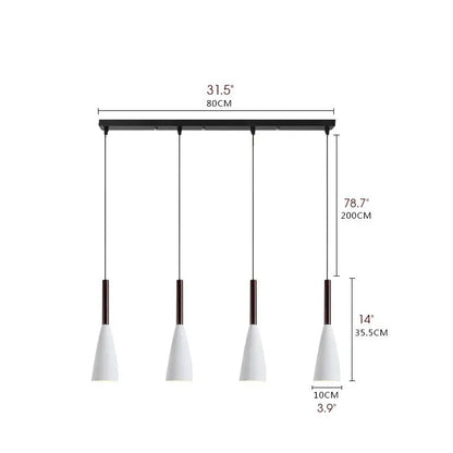Vintage Metal LED Pendant Light for Kitchen Dining Living - Lighting