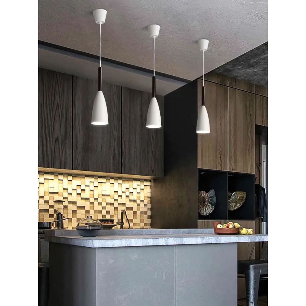Vintage Metal LED Pendant Light for Kitchen Dining Living - Lighting