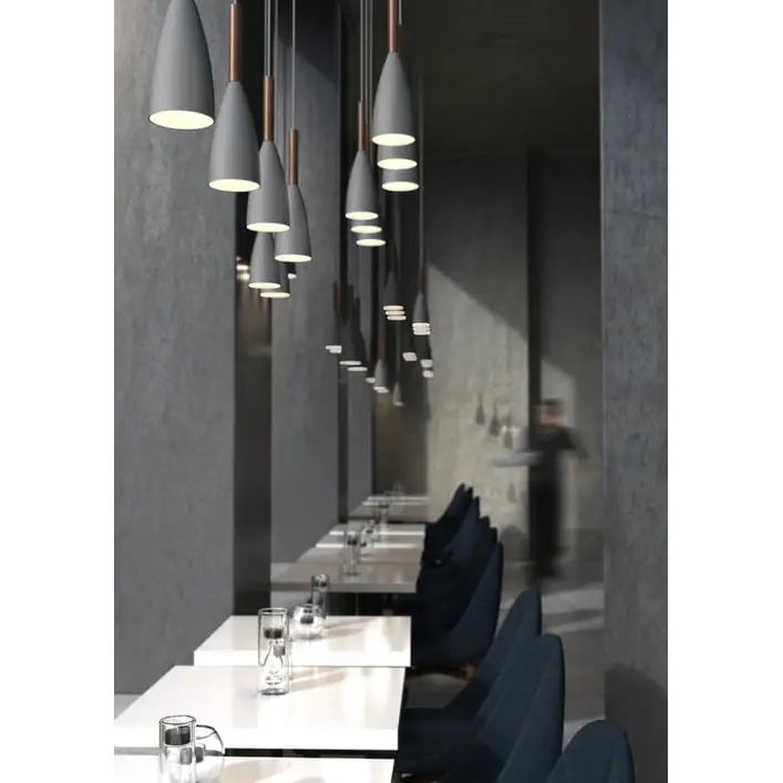 Vintage Metal LED Pendant Light for Kitchen Dining Living - Lighting