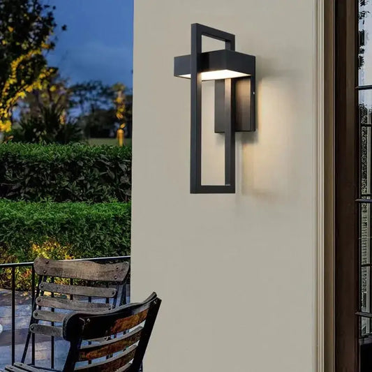 Waterproof Outdoor Simple Stainless Steel Sconce Light - Lighting